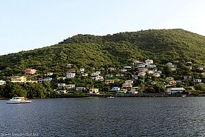 Siedlung auf der Insel Bequia