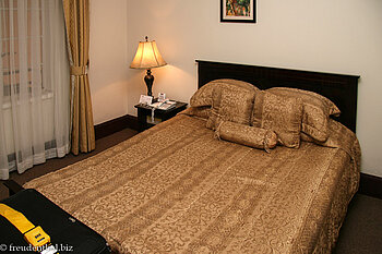 unser (lautes) Zimmer im Gran Hotel (Nr. 417)