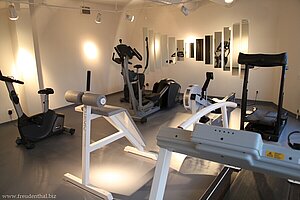 nh Hotel Dresden-Neustadt, Fitnessraum im 6. Stock