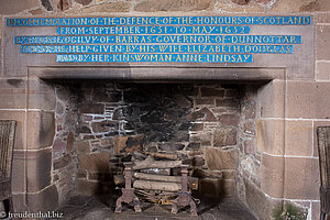 Kamin im Dunnotar Castle