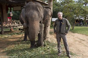 Lars im Elephant Village Sanctuary & Resort