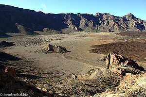 unterer Teil der Caldera de las Canadas