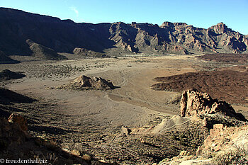 unterer Teil der Caldera de las Canadas
