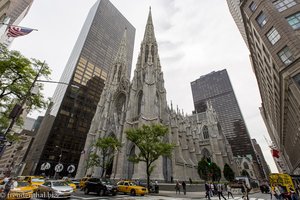 die St. Patrick’s Cathedral in Midtown New York