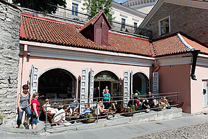 Restaurant an der Pikk Jalg in Tallinn