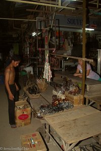 Siem Reap - ein Laden auf dem Old Market