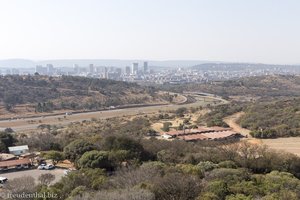 Blick auf Pretoria vom Voortrekker Monument
