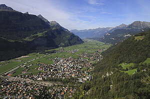 Aussicht Mühlefluh bis zum Brienzersee