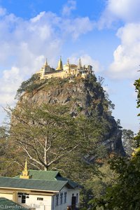 Mount Popa - ein Kloster auf dem Vulkandom