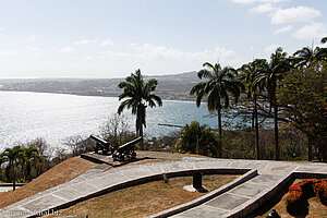 Gartenanlage beim Fort King George