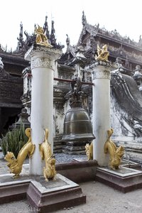 Glocke am Shwenandaw Kloster von Mandalay