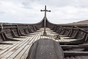 Wikingerschiff auf Unst