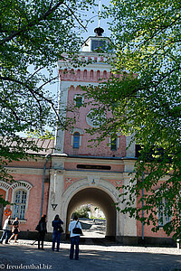 Torbogen beim Brauereirestaurant Suomenlinna Panimo