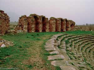 Die Reste des antiken Stadions von Aphrodisias
