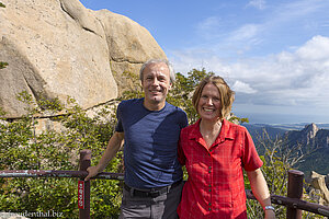 Lars und Anne auf dem Ulsanbawi