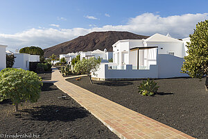 In der Hotelanlage auf Lanzarote