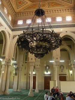 Kronleuchter in der Moschee von Assuan