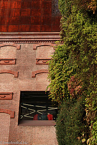 Vertikale Garten beim CaixaForum in Madrid