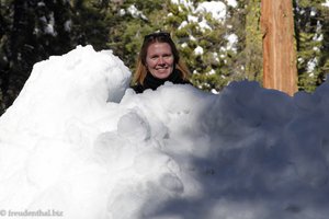 Annette im Schnee versunken?