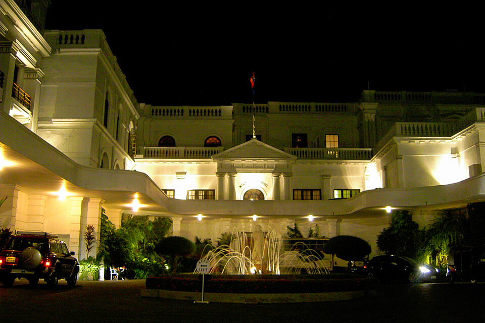 Abendstimmung bei Hotel Mount Lavinia, Sri Lanka