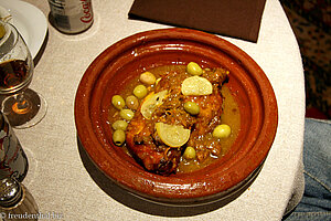 marrokanische Tajine im Hotel Rif