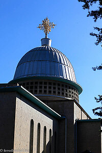 die Klosterkirche Debre Libanos in Äthiopien