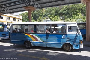 Busfahren auf den Seychellen
