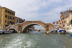 Fahrt durch den Canal Cannaregio