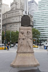 Denkmal vor dem Battery Park