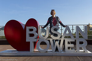 Love Busan Tower und Anne