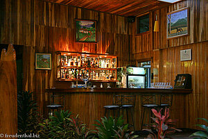 Bar in der Finca Valverde